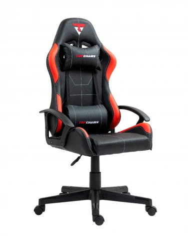 Кресло спортивное TopChairs Wyvern черно-красный арт.УТ000039486