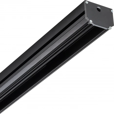 Шинопровод встраиваемый низковольтный 2 метра для монтажа светильников в ПВХ потолок Lightstar Uno 509427L (48V)