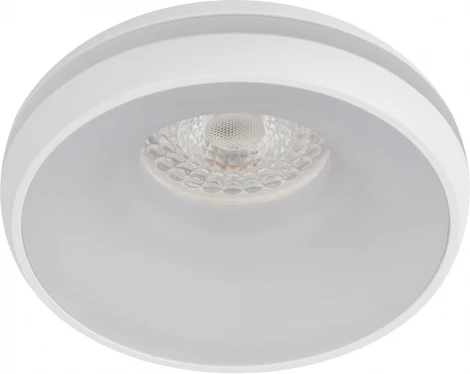 Встраиваемый точечный светильник ЭРА DK100 WH (12V, круглые)