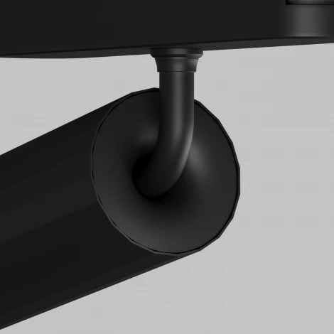 Трековый светильник магнитный 48V Denkirs Air Spot DK5340-BK (LED, круглые)