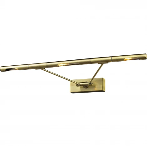 Подсветка для картин N-Light 9953 9953/3*20W antique brass