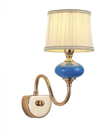 Бра Lumien Hall Макей 1031/1W-GD-PBL-WT