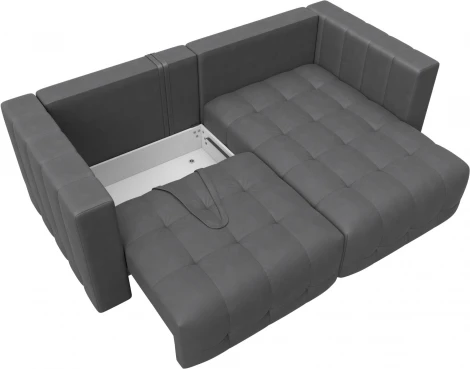 Диван угловой Лига-052 НПБ угол универсальный Лига Диванов (Замша) арт.128816