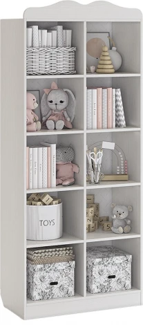 Фэнтези Стеллаж Mebelson (ЛДСП/Белый) арт.MDF-03.1747