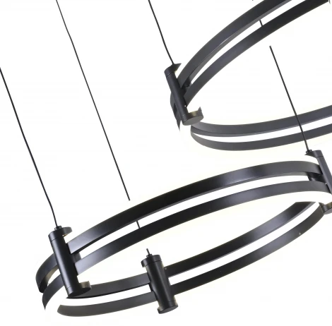 Подвесной светильник Zortes DUBLE-R ZRS.27510.02 (LED, 220V, на тросе, кольцо, IP21)