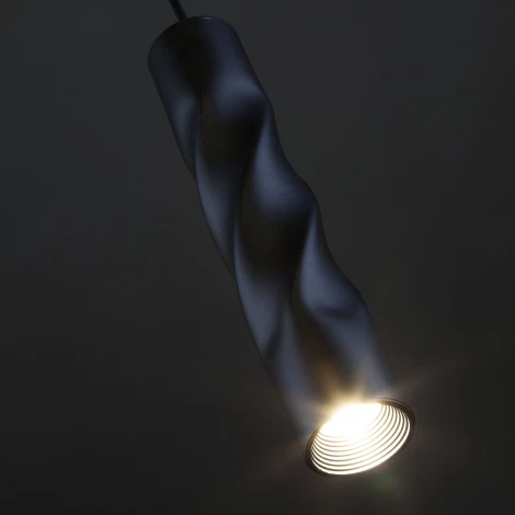 Подвесной светильник Elektrostandard Scroll 50136/1 LED черный