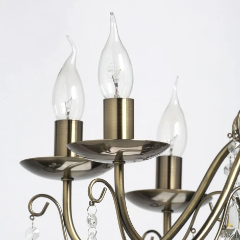Подвесная люстра De City Аврора 371015408 (220V, на цепи, свеча)