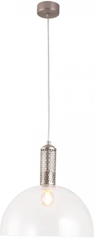 Подвесной светильник ANGELINA SP1 NICKEL Crystal Lux (220V, на проводе)