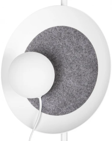 Торшер Loft It Wonders 10237F White (220V, выключатель, шар)