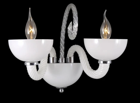 Бра Crystal Lux Margo AP2 (220V, подсвечник, свеча)