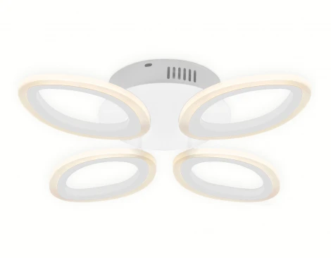 Потолочная люстра Ambrella Acrylica FA4485 (регулировка яркости, LED, 220V, пульт управления, цветы)