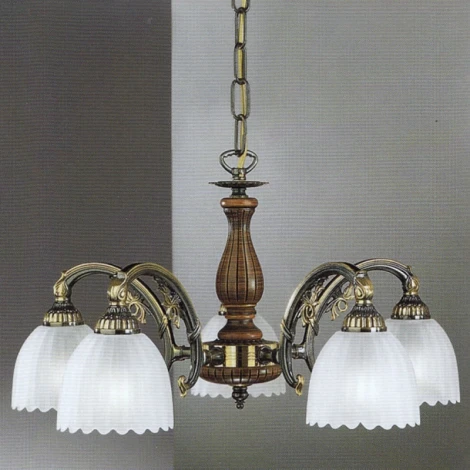 Подвесная люстра Reccagni Angelo 3950 L 3950/5 (220V, на цепи)