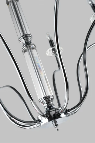 Подвесная люстра Moderli Catania V10428-8P (220V, на цепи, подсвечник, свеча)