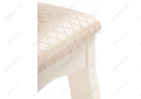 Табурет Woodville Хаконэ молочный / ромб 450688