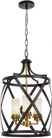 Подвесная люстра Lumina Deco Astila LDP 1242-3 BK+MD