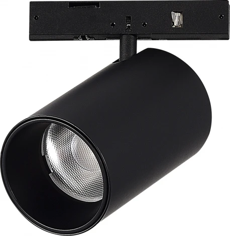 Магнитный трековый светильник ST Luce Super5 ST671.436.05 Черный LED 1*5W 24V (круглые)
