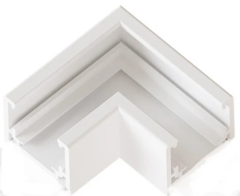 Коннектор угловой для магнитного шинопровода AM Group MAGNET AM503 WH (48V)