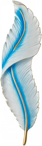 Бра светодиодное Arte Milano AM-268101 268101/D160/H630/19W/6K Bl (220V, перо)