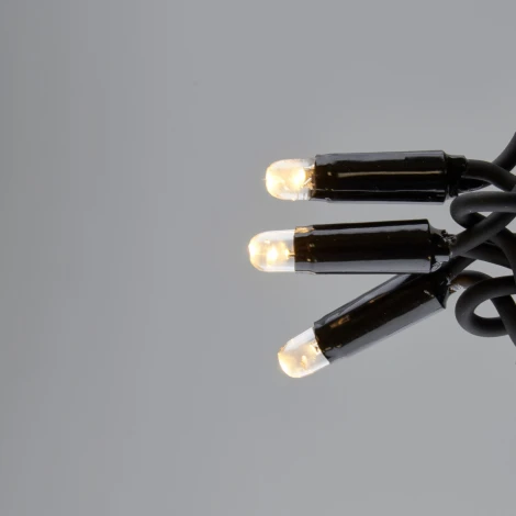 Гирлянда Бахрома светодиодная с эффектом мерцания 5м. соединяемая, 300 светодиодов, теплый белый свет Uniel ULD-B5007-300/TBK WARM WHITE IP67