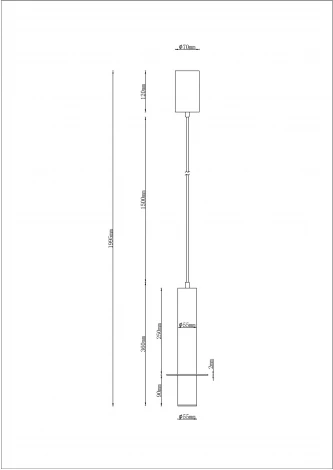 Подвесной светильник Arte Lamp Ascella A2034SP-1WH (LED, 220V, на проводе, круглые)
