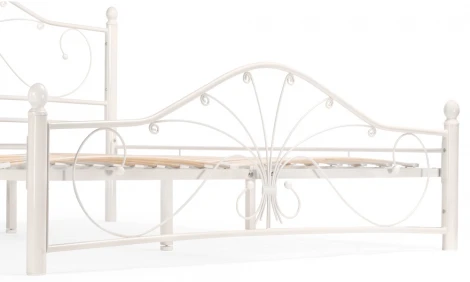 Двуспальная кровать Woodville Мэри 2 160х200 белая 402983