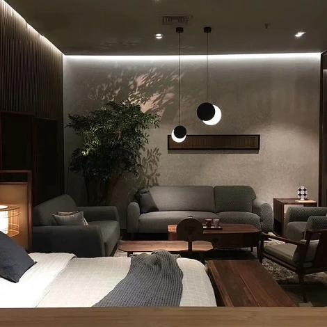 Подвесной светильник Lightera Como LE134L-29B (LED, 220V, на проводе, круглые)