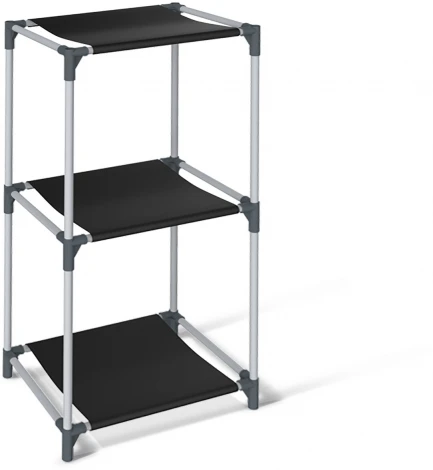 Стеллаж SHT-SS7-P темно-серый/серый/черный Sheffilton 4482697801