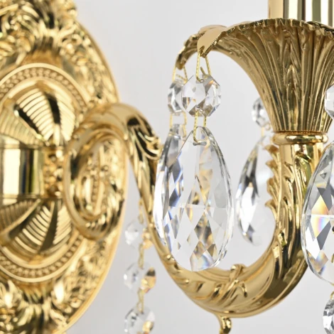 Бра Bohemia AL7901 AL7901B10/1/175 B G (220V, подвески, подсвечник, свеча)