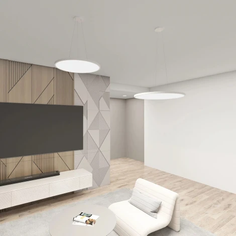 Потолочный светильник круглый Denkirs Thin DK6524-WH (LED, 220V, круглые, IP40)