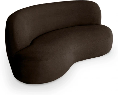 Диван Patti 1900 ОГОГО (арт.853238), (Мех/Коричневый)