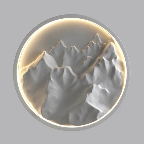 Настенный светильник Odeon Light Montana 7168/20WL белый/гипс/металл IP20 LED 20W 3000K 220-240V