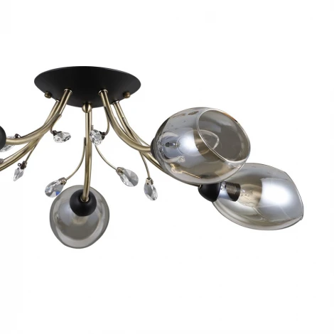 Потолочная люстра Seven Fires Shilla SF4019/5C-AB-BK