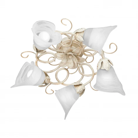 Потолочная люстра Vitaluce V1646/5PL (220V, цветы)