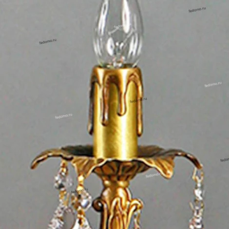 Ambiente by Brizzi Alicante 8888/3 AB Leaf Crystal