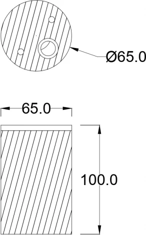 Уличный потолочный светильник Maytoni Roll O307CL-01B (220V, круглые, IP54)