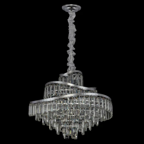 Подвесная люстра хрусталь Citilux Naiad CL315161 (220V, на цепи)