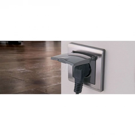 Рамка на 1 пост Metallic (глянцевый никель) Werkel W0011602 (a051000)