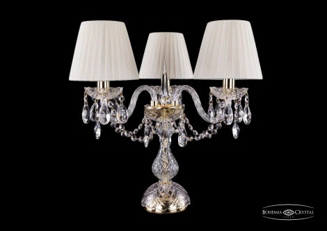 Интерьерная настольная лампа Bohemia 1406 1406L/3/141-39/G/SH3-160