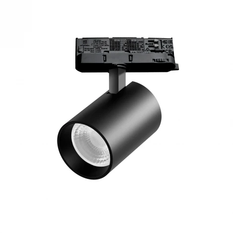 Трековый светильник трехфазный светодиодный LED 30W 220V 36G с адаптером Lightstar Alta Base A5337QT36G