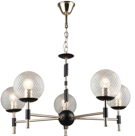 Подвесная люстра Wedo Light Kameliya WD3624/5H-FGD-BK-WT