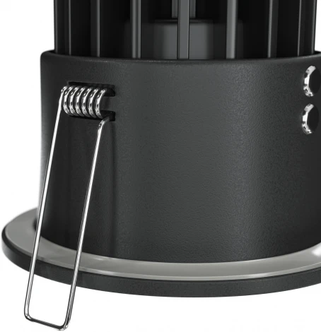 Встраиваемый светильник Zoom 4000K 1x12Вт 60° IP 65 Dim Triac LED Maytoni Technical DL034-L12W4K-D-B (220V, круглые)