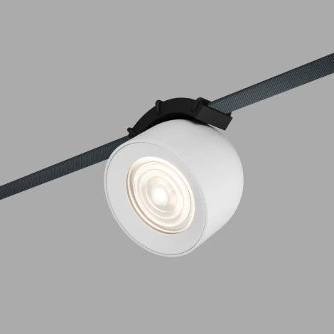 Трековый светильник низкоковольтный для ременной системы LED с голосовым управлением 48V Denkirs Belty Spot DK5640-WH+BK (Умный дом) (умный дом - Smart Life)