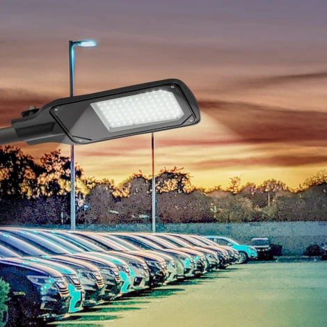 Уличный консольный светильник светодиодный ЭРА SPP-5 SPP-504-0-50K-050