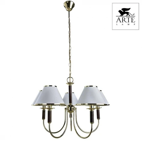 Подвесная люстра Arte Lamp Cathrine A3545LM-5GO