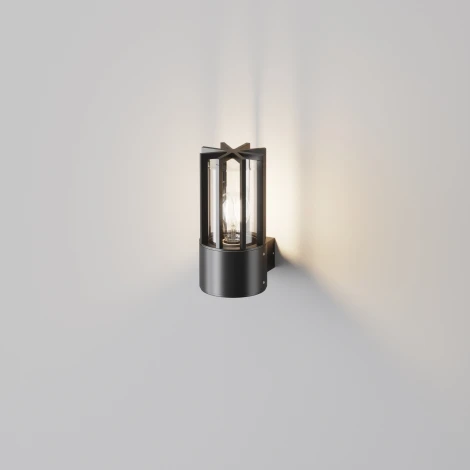 Настенный уличный светильник Maytoni Barrel O453WL-01GF (220V, круглые, IP54)