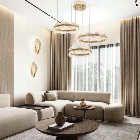 Подвесной светильник светодиодный Modelux ML.8180.780.600.500 CP