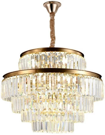 Подвесная люстра ярусная каскадная Citilux Ricky CL314253 (220V, подвески, на цепи)