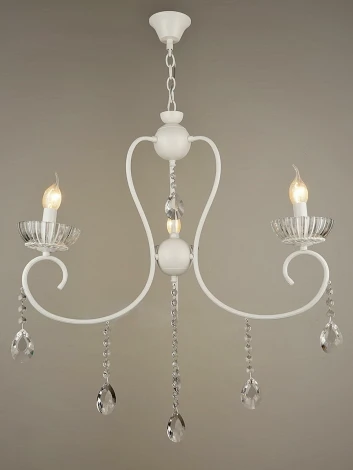 Подвесная люстра Reluce 04461-0.4-03 (220V, подвески, на цепи, подсвечник, свеча)