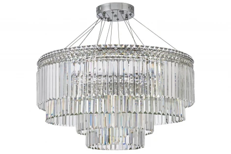 Подвесная люстра Arti Lampadari Ovindoli Ovindoli L 1.5.80+40.101 N (LED, 220V, на тросе, круглые)