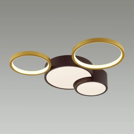 Потолочная люстра Lumion Norbert 5255/64CL (LED, 220V, пульт управления, кольцо)